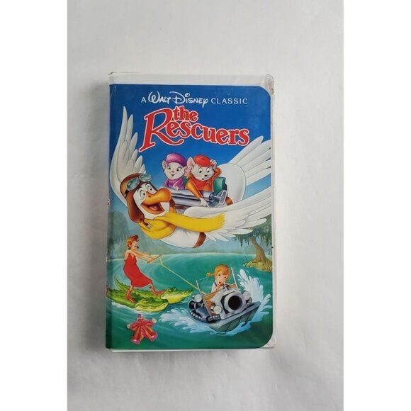 The Rescuers VHS Tape - Walt Disney Black Diamond Classics - Picture 1 of 6